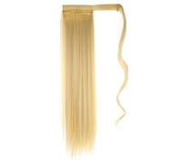 HAMPPLIES Curly Ponytail Extension Wavy Hairpiece Heat Resistant Synthetic Wrap Hair Extensions for Longer Thicker Volume with Hook and Loop Design Easy Wear Natural Look