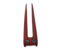 HAMPPLIES Cute Cat Wooden Hair Stick Chinese Style Hairpin for Women Vintage Red Sandalwood Hair Chopstick for Casual and Formal Occasions