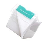 HAMPPLIES Disposable Cotton Facial Towels 50 Pieces White Thickened Face Wash Towels Great Water Absorption, Comfortable and Soft, for Outdoor Use Or on The Boat