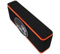 HAMPPLIES Drum Anti-slip Pad Kick Drum Stop Anti Vibration Orange