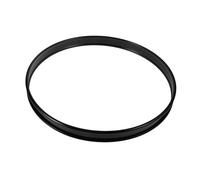 HAMPPLIES Drumpy Ring Instrument Equipment Drum Hoop Instrument Supplies Components Drum Tension Ring Iron Black
