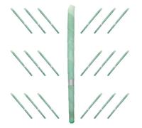 HAMPPLIES Ear Care Aromatherapy Sticks 20pcs Tea Tree Scented Wax Removal Earwax Cleaner Kit for Home Spa Therapy with Meridian Moxibustion Portable Ear Wax Cleaners for Health Maintenance