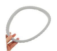 HAMPPLIES Elderly Potty Chair Fixing Ring Rubber Toilet Seat Accessory Comfortable Commode Chair Inner Ring for Seniors and Pregnant Women Bathroom Replacement Part