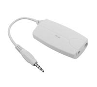 HAMPPLIES Electric Guitar Bass Effector Converter with Jack Portable Lightweight Adapter for Smartphone Tablet Connection Outdoor Travel Use