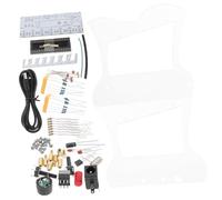 HAMPPLIES Electronic Harp Diy Soldering Kit 51 Single-chip Lyre Harp Electronic Construction Set and Protective Case for Musical Instrument Practice