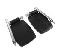 HAMPPLIES Elevating Wheelchair Footrest Pad Thickened Anti-Slip Leg Rest Replacement for Wheelchairs Ergonomic Design for Safety and Comfort Easy to Install