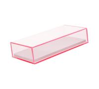 HAMPPLIES Eyelash Storage Case Acrylic False Eyelash Packaging Box for Travel Compact Design Keeps Lashes Clean and Organized for Go Use and Different Occasions
