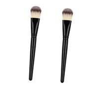 HAMPPLIES Facial Mud Mask Brush Nylon Hair Mask Applicator 2Pcs 17Cm Precise Application Firm Spreading Suitable for Beginners and Experts for Traveling