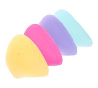 HAMPPLIES Flute Thumb Rest Finger Rest Silicone Cushion 4pcs Multi-Colour Comfortable Protection for Musicians Easy Install Reduces Fatigue Flute Accessories