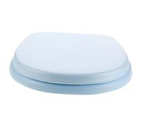 HAMPPLIES Foam Toilet Seat Cover Replacement Soft Padded Lid for Adults Break Resistant Cushion with Smooth Surface Easy to Clean Fits Standard Toilets Light Shape Design