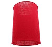 HAMPPLIES Folding Red Cloth Lampshade for Hanging Lamp Simple Pendant Light Shade Elegant Ceiling Lamp Cover for Home Decoration and Festival Use