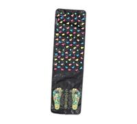 HAMPPLIES Foot Massage Mat with Spike Design Reflexology Pebble Sole Pad for Plantar Acupressure Home and Salon Foot Care Tool to Fatigue and Promote Relaxation