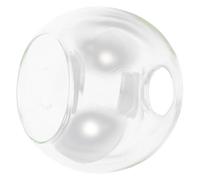 HAMPPLIES Glass Globe Light Shade Glass Lamp Shade for Replacement Pendant Lamps and Round Sphere Design Dual Openings and Easy to Clean Ceiling Lights