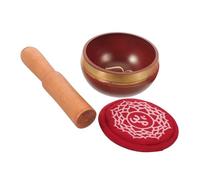 HAMPPLIES Gods Hand Prayer Bowl Metal Singing Bowl Temple Accessories Copper Sound Copper Singing Nepal Song Yoga Decorative Buddhism Accessory