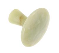 HAMPPLIES Gua Sha Stone Face Massage Tool with Mushroom Head Smooth Stone Roller for Skin Care Hot and Cold Compress Facial Massager Relaxation and Puffiness Reduction for Home Spa Use