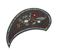 HAMPPLIES Guitar Fretboard Stickers Self Adhesive Guitar Pickguard Drop Shape Accessory Acoustic Parts