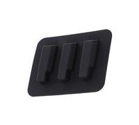 HAMPPLIES Guitar Mute Pad Silicone Acoustic Classical Guitar Silencer Black Easy to Install Preserves Tone Quality Quiet Practicing in Apartment