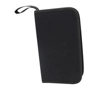 HAMPPLIES Guitar Tool Bag Oxford Cloth Pouch with Zipper and Hand Strap, Compact Organizer for Storage Tools, Portable Instrument Repair Kit for Guitar Piano Tuning and Maintenance