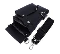 HAMPPLIES Hair Stylist Scissors Waist Bag with Pocket for Salon Tools Lightweight Portable Barber Scissor Pouch Organizer for Combs Clips Belt for Professional Hairdressers