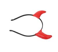 HAMPPLIES Halloween Devil Horn Headband Sequin Devil Horns Cosplay Headband for Parties