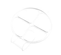 HAMPPLIES Handheld Makeup Mixing Plate Acrylic Art Palette for Mixing Colors Blush Palette