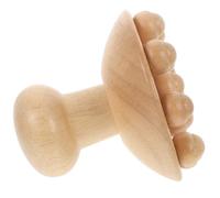 HAMPPLIES Handheld Wooden Guasha Roller Custom Manual Massage Tool for Acupoint Portable Multi-Functional Lymphatic Scraping Massager for Back HIPS Thighs and Arms Ergonomic Design for Home
