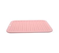 HAMPPLIES Heat Resistant Mat for Curling Irons 30X23Cm Portable Silicone Pad Anti-Scald Handle for Flat Irons Home Travel Use