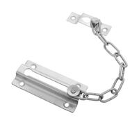 HAMPPLIES Heavy Duty Stainless Steel Door Chain Lock Precision Welded Theft Security Hardware for Front and Apartment Doors Enhanced Protection with Stylish Finish