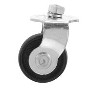 HAMPPLIES Heavy Duty Steel Hydraulic Floor Jack Caster Wheel Front Swivel Wheel Replacement for Horizontal Garage Jack Easy Install Enhanced Stability and Mobility