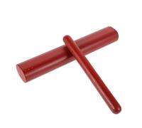 HAMPPLIES High-pitched Wood Orff Percussion Instrument Sticks Hardwood Rhythm Sticks for Music Classes Performances and Theatrical Shows