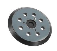 HAMPPLIES Hook Loop Sander Replacement Pad Disc Self Adhesive Backing Plate for Electric Polishing and Sanding Efficient Dust Extraction for Metal and Surface Prep