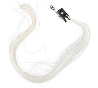 HAMPPLIES Horse Hair for Violin Bow Making Practical Violin Accessory for Skill Levels Strong Expressive Force Pre-tied for Easy Connection to Bow