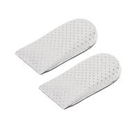 HAMPPLIES Invisible Height Increase Insoles Half Pads for Men Women Shockproof EVA Heel Lift Shoe Inserts for Relief and Comfortable Foot Support Black