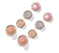 HAMPPLIES Japanese Silicone Finger Separator for Manicure and Pedicure Flexible Soft Finger and Toe Spacers for Nail Art Portable Home and Salon Use