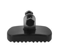HAMPPLIES Ladder Foot Pads for Extension and Attic Ladders, Lightweight Nonslip Plastic and Metal Replacement Cushion Pads, 3.66x2.17x1.97in Black, for Seniors and Safety