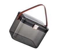 HAMPPLIES Large Dual-Layer Medicine Storage Box Portable and Lockable Household Organizer for Safe Pill and Bottle Storage for Home Use and Family Needs