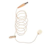 HAMPPLIES Lavalier Lapel Microphone Clip-on with 3-pin Xlr Connector, Portable Multipurpose Interview Mic for Video Recording, Streaming, and Lectures