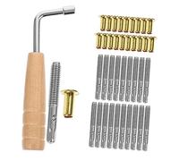 HAMPPLIES Lyre Harp Pegs Laiya Piano String Tuning Pegs Accessories Professional Harp Part Smooth No Burr Replacement Tuning