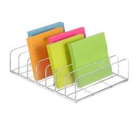 HAMPPLIES Makeup Palette Holder Acrylic Rack 7-compartment 12.5cm x 17cm Divided Makeup Storage Organizer for Vanity Countertop Cosmetics Display