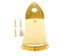 HAMPPLIES Mandolin Metal Tailpiece Bridge with Screws 8-string Triangle Mandolin String Part Replacement Kit