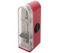 HAMPPLIES Mechanical Metronome for Piano Guitar Violin - High Precision Mini Portable Rhythm Metronome with Accent Bell, Red Color, Suitable for Music Students and Practice