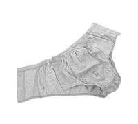 HAMPPLIES Men's Rehabilitation Briefs with Hidden Snaps Easy Side Opening Washable Reusable Incontinence Care Underwear for Mobility Support Comfortable Triangular Fit Adaptive Pants for