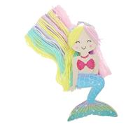 HAMPPLIES Mermaid Headband Holder Hair Clips Hanger Tassels Hanging Decoration for Girls for Hairpin Storage Belt and Organizing Accessories