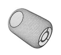 HAMPPLIES Metal Cage Ceiling Lamp Shade Industrial Wire Mesh Pendant Light Cover Iron Frame Compatible with Various Fixtures for