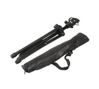 HAMPPLIES Metal Dumb Drum Stand with Portable Double Sided Rubber Practice Pad and Tripod Rack Stable Percussion Accessory for Silent Drum Practice