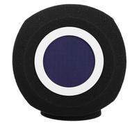 HAMPPLIES Microphone Isolation Shield with Pop Filter High Density Foam Noise Cancellation Windscreen for Singing Podcasting Live Streaming and Recording Compact and Mic Cover for Clear