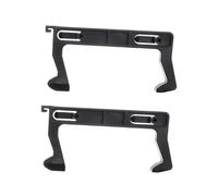 HAMPPLIES Microwave Oven Door Latch and Hook Replacement, Heat Resistant Plastic, Sturdy Microwave Oven Replacement Parts for Home Kitchen, 2pcs Set