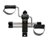 HAMPPLIES Mini Exercise Pedal Bike Stepper with Adjustable Resistance, Compact Plastic Pedal Exerciser for Home Rehabilitation and Physical Therapy, Suitable for Leg and Arm Fitness Training