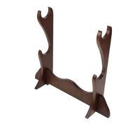 HAMPPLIES Multi-layer Flute Display Rack with Portable Desktop Stand for Bamboo Flutes and Piccolos Sturdy Natural Wood Construction Organizer for Home Decor and Collector Display