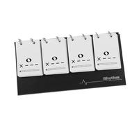 HAMPPLIES Music Theory Rhythm Flash Cards with Built in Calendar for Sightreading Practice Portable Note Training Cards for Beginner Students Music Lesson Props to Musical Terminology and